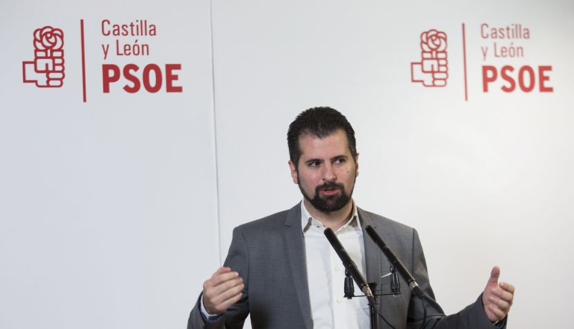 El líder del PSOE en Castilla y León, Luis Tudanca / EFE / ARCHIVO
