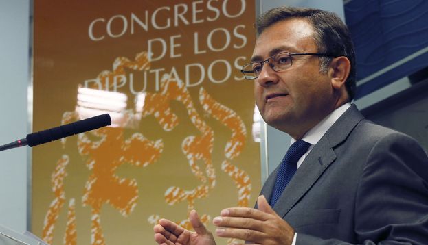 El secretario general del Grupo Parlamentario Socialista Miguel Ángel Heredia / EFE / ARCHIVO